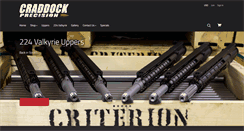 Desktop Screenshot of craddockprecision.com